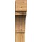Ekena Millwork Imperial Block Rough Sawn Bracket, Western Red Cedar, 6"W x 24"D x 24"H BKT06X24X24IMP05RWR - alternate 4